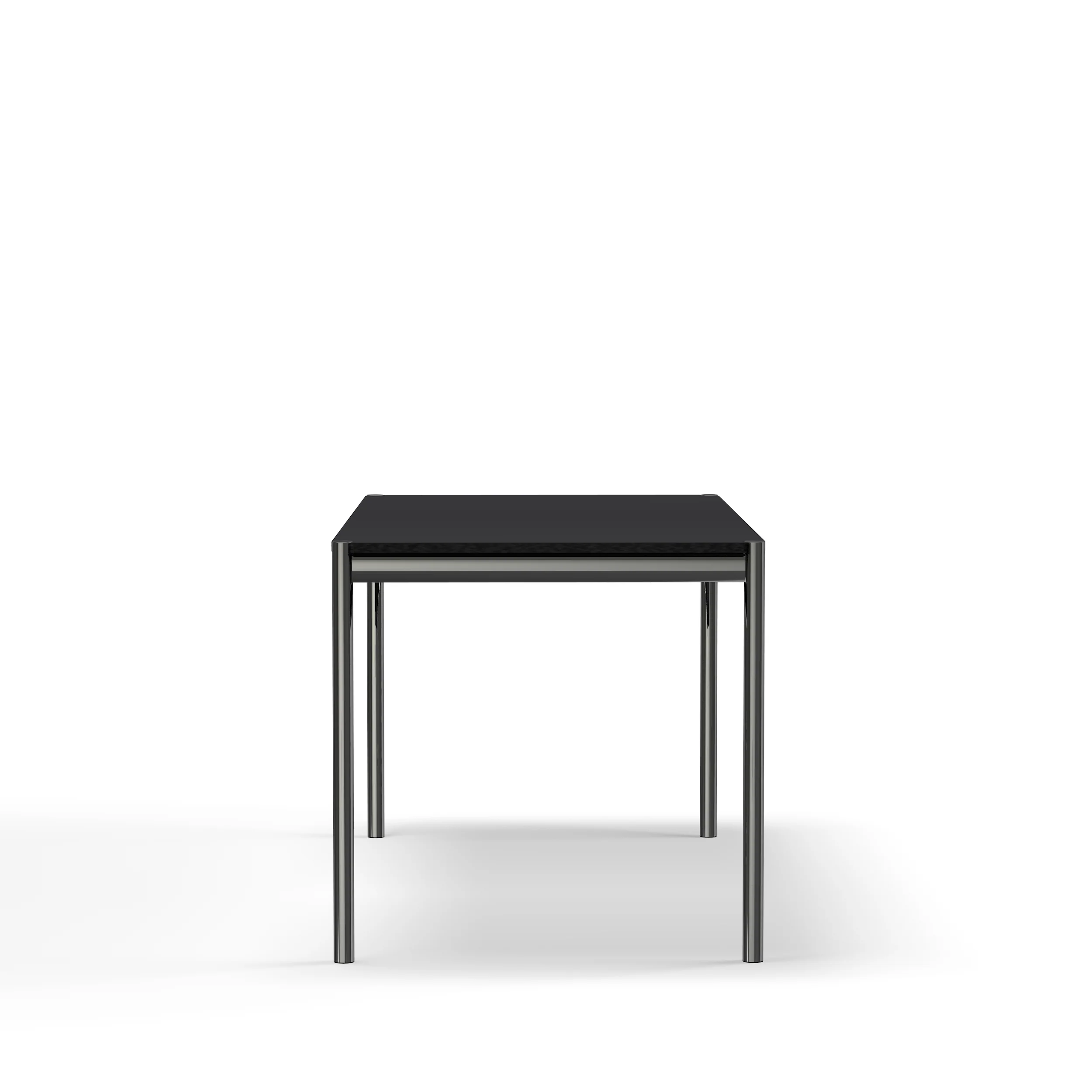 USM Haller table black linoleum (T59) - Image 4